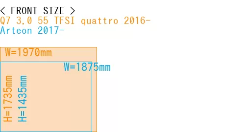 #Q7 3.0 55 TFSI quattro 2016- + Arteon 2017-